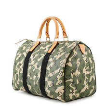 将图像加载到图库查看器中，LOUIS VUITTON Speedy KhakiM95773 Monogramo-Flage by Takashi Murakami Size 35
