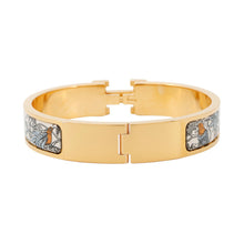 将图像加载到图库查看器中，HERMES ClicH Size PM Beige Metal Enamel
