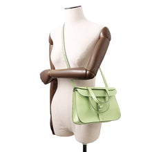 Load image into Gallery viewer, HERMES Halzan Vert cricket Evercolor Size 25
