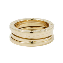 将图像加载到图库查看器中，BVLGARI B.Zero1 Ring Size 53/#13 18K Yellow Gold
