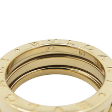 将图像加载到图库查看器中，BVLGARI B.Zero1 Ring Size 53/#13 18K Yellow Gold
