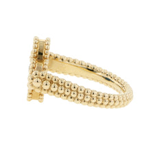 Load image into Gallery viewer, Van Cleef &amp; Arpels Vintage Alhambra Reversible Ring Size 56/#16VCARPGV100 18K Yellow Gold
