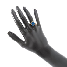 Load image into Gallery viewer, Van Cleef &amp; Arpels Vintage Alhambra Reversible Ring Size 56/#16VCARPGV100 18K Yellow Gold

