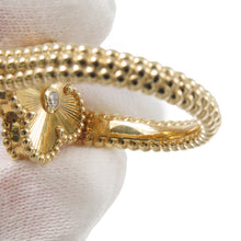 Load image into Gallery viewer, Van Cleef &amp; Arpels Vintage Alhambra Reversible Ring Size 56/#16VCARPGV100 18K Yellow Gold
