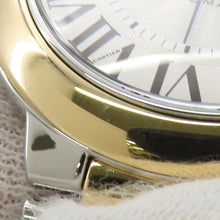 将图像加载到图库查看器中，CARTIER Ballon Blue de Cartier W33mm Stainless Steel K18YG Silver DialW2BB0037
