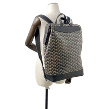 Load image into Gallery viewer, GOYARD Sisal Bread Backpack BlackCISALPMMLTY01CL01P PVC Size MM
