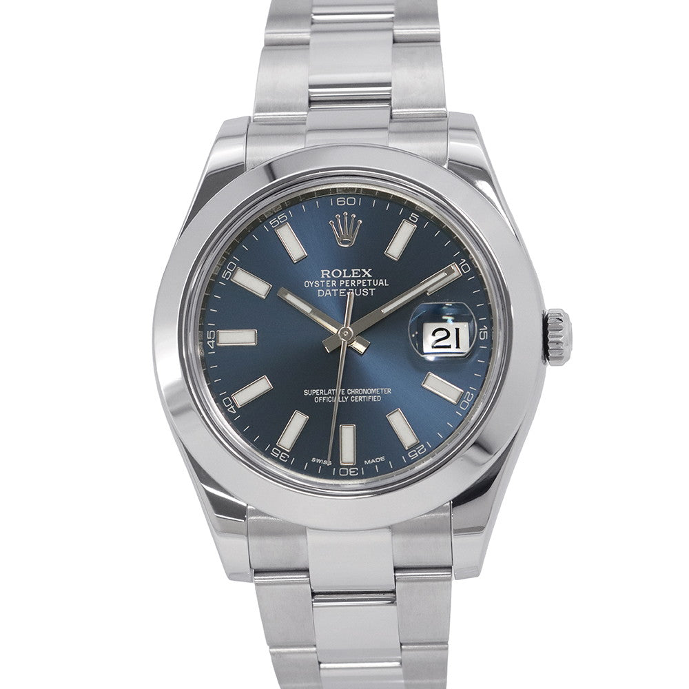 ROLEX Datejust II W41mm Stainless Steel Blue Dial116300