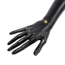 将图像加载到图库查看器中，Van Cleef &amp; Arpels Frivole Bracelet Size MiniVCARP24100 18K Yellow Gold
