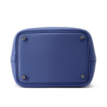 Load image into Gallery viewer, HERMES Picotin Lock Blue Tie Taurillon Clemence Size PM
