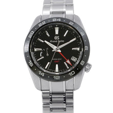 Load image into Gallery viewer, SEIKO Grand SEIKO Sports Collection Spring Drive GMT W40.5mm Stainless Steel Black DialSBGE253
