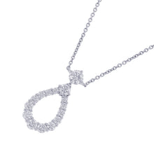 将图像加载到图库查看器中，HARRY WINSTON Loop / Pendant Size Extra largePEDPPLXLLP Pt950
