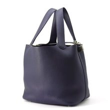 Load image into Gallery viewer, HERMES Picotin Lock Blue Nuit Taurillon Clemence Size MM
