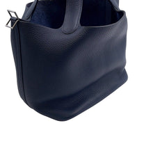 Load image into Gallery viewer, HERMES Picotin Lock Blue Nuit Taurillon Clemence Size MM
