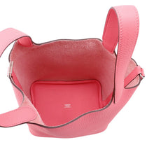 Load image into Gallery viewer, HERMES Picotin Lock Rose Azalee Taurillon Clemence Size PM

