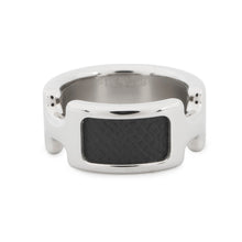 将图像加载到图库查看器中，HERMES Orump Ring Size PM/S/#11 Black Epsom Metal
