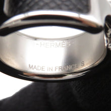 将图像加载到图库查看器中，HERMES Orump Ring Size PM/S/#11 Black Epsom Metal
