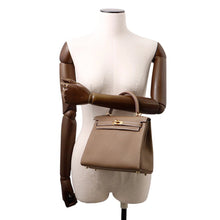 Load image into Gallery viewer, HERMES Kelly Retourne Etoupe Togo Leather Size 25
