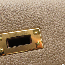 Load image into Gallery viewer, HERMES Kelly Retourne Etoupe Togo Leather Size 25
