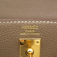 Load image into Gallery viewer, HERMES Kelly Retourne Etoupe Togo Leather Size 25
