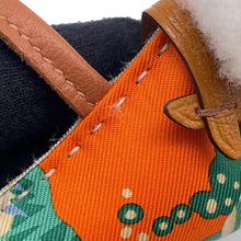 Load image into Gallery viewer, HERMES Buddy Bag Charm Aloha White/Multicolor/Gold Silk Chevre Myzore Goatskin Mouton
