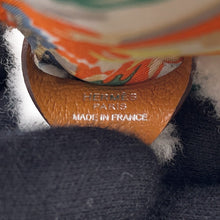 Load image into Gallery viewer, HERMES Buddy Bag Charm Aloha White/Multicolor/Gold Silk Chevre Myzore Goatskin Mouton
