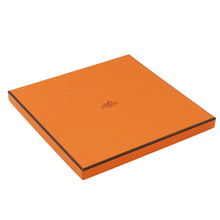 Load image into Gallery viewer, HERMES Carre Stately Wheels Size 90 Rose vif/Rouge/Orange Silk100%
