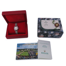 将图像加载到图库查看器中，ROLEX Oyster Perpetual Date W26mm Stainless Steel Silver Dial79190
