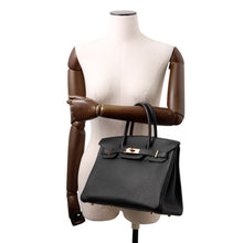 将图像加载到图库查看器中，HERMES Birkin Black Togo Leather Size 30
