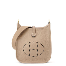 Load image into Gallery viewer, HERMES Evelyne Amazon Long Beige Marfa Taurillon Clemence Size TPM

