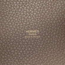 将图像加载到图库查看器中，HERMES Picotin Lock Etoupe Taurillon Clemence Size PM
