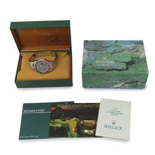 将图像加载到图库查看器中，ROLEX GMT MasterⅡ W40mm Stainless Steel Black Dial16710
