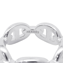 Load image into Gallery viewer, HERMES Chaine d&#39;Ancre Anchene Ring Size PM/54/#14 SV925
