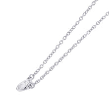 将图像加载到图库查看器中，TIFFANY&amp;Co. By the Yard Single Diamond Pendant Pt950
