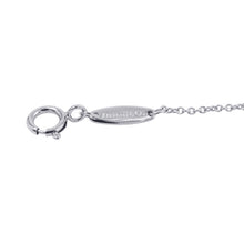 将图像加载到图库查看器中，TIFFANY&amp;Co. By the Yard Single Diamond Pendant Pt950
