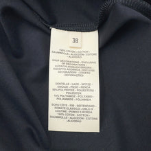 将图像加载到图库查看器中，HERMES Embroidery pocket flared dress Size 38 Black5H4505DC Cotton100%

