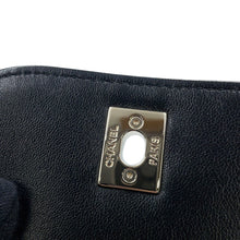 Load image into Gallery viewer, CHANEL Backpack BlackAS5484 Mesh Shiny Lambskin
