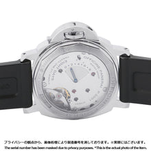 将图像加载到图库查看器中，PANERAI Luminor Left Hand 8 Days Acciaio W44mm Stainless Steel Rubber Black DialPAM00796
