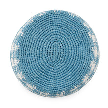 将图像加载到图库查看器中，PRADA Crochet bucket hat Size S White/Light Blue1HC137 Viscose Rayon 100%
