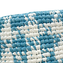将图像加载到图库查看器中，PRADA Crochet bucket hat Size S White/Light Blue1HC137 Viscose Rayon 100%
