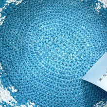 将图像加载到图库查看器中，PRADA Crochet bucket hat Size S White/Light Blue1HC137 Viscose Rayon 100%
