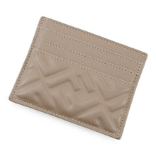 Load image into Gallery viewer, FENDI Baguette Card Case Gray8M0445 Nappa Leather
