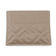 将图像加载到图库查看器中，FENDI Baguette Card Case Gray8M0445 Nappa Leather
