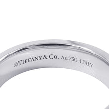 Load image into Gallery viewer, TIFFANY&amp;Co. T Narrow Pave Diamond Ring Size Approximately No. 960151464 18K White Gold
