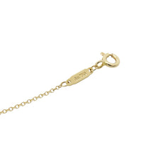 Load image into Gallery viewer, TIFFANY&amp;Co. T Smile Necklace Size Small 18K Yellow Gold
