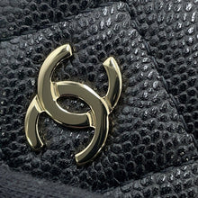 Load image into Gallery viewer, CHANEL Matelasse ChainShoulder Bag BlackAP4016 Caviar Leather Size 20
