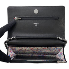 Load image into Gallery viewer, CHANEL Matelasse Chain wallet BlackAP4326 Caviar Leather
