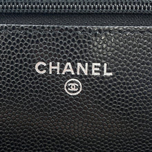 Load image into Gallery viewer, CHANEL Matelasse Chain wallet BlackAP4326 Caviar Leather
