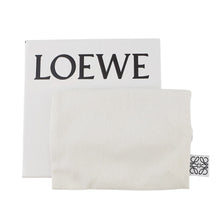 Load image into Gallery viewer, LOEWE Anagram Belt Size 75 Black/Navy/NaturalE619Z26X01 Cotton Leather
