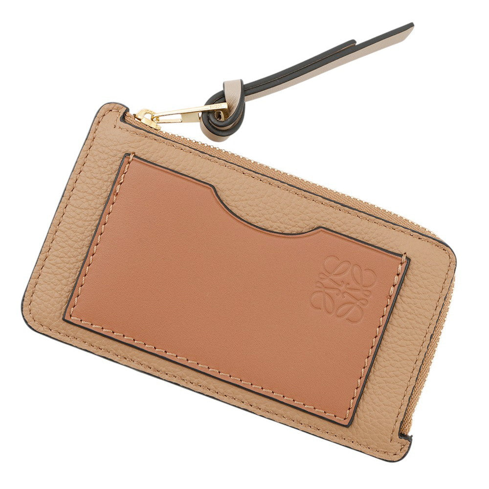 LOEWE Coin purse Card holder Toffee/TanC660Z40X07 Leather