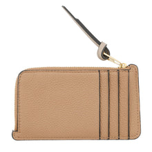 将图像加载到图库查看器中，LOEWE Coin purse Card holder Toffee/TanC660Z40X07 Leather
